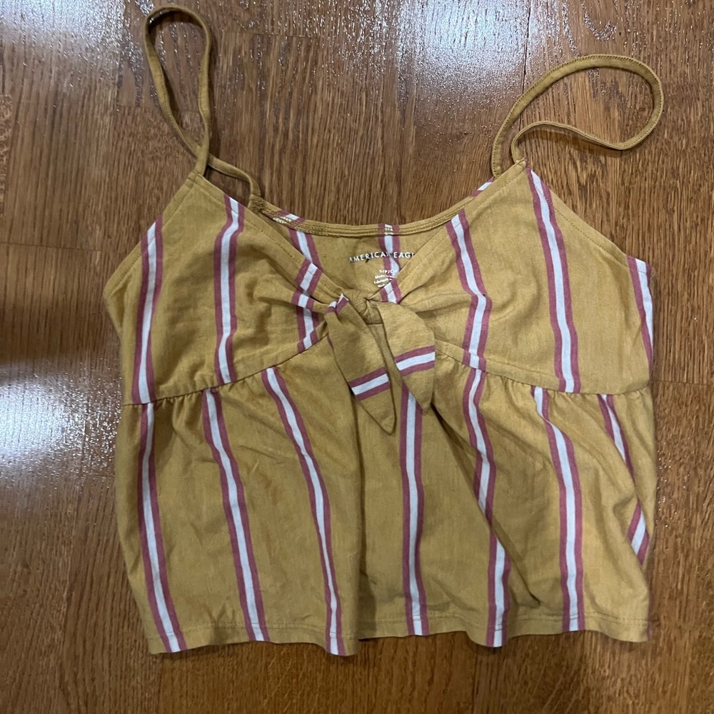 american eagle tank top size small